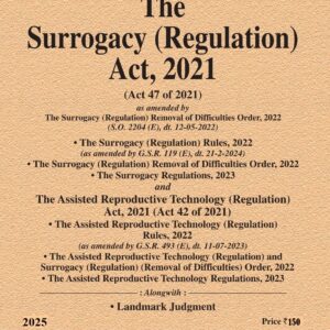 Law & Justice's The Surrogacy (Regulation) Act, 2021 Bare Act