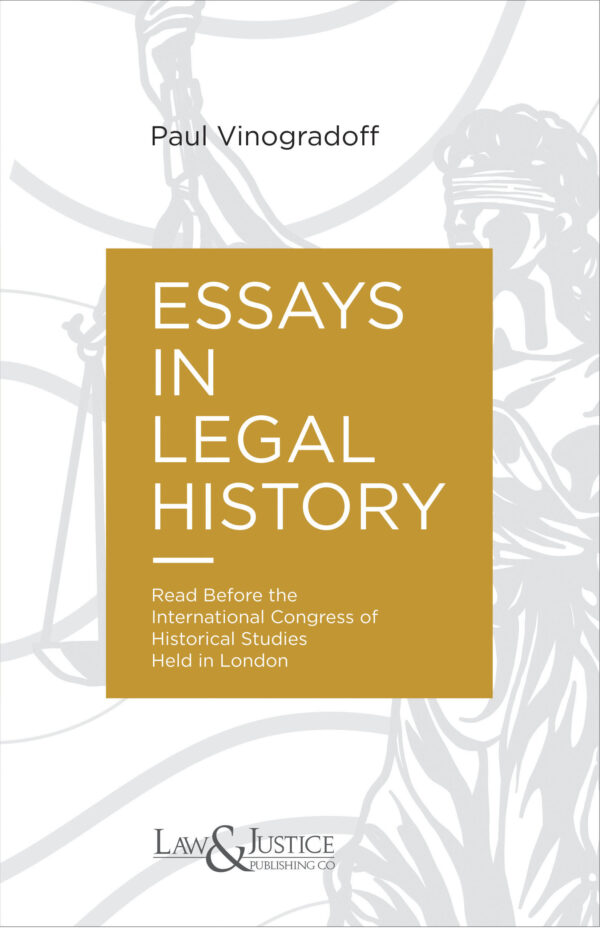 Law & Justice's Essays in Legal History
