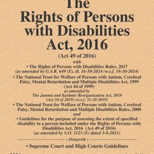 Law & Justice's The Rights of Persons with Disabilities Act, 2016 Bare Act