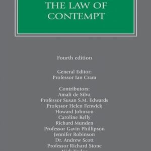 LexisNexis's Borrie & Lowe: The Law of Contempt