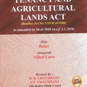 CTJ's The Maharashtra Tenancy and Agricultural Lands Act by A. B. Puranik