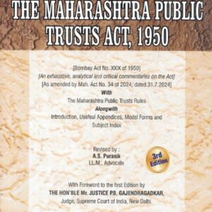 CTJ's The Maharashtra Public Trusts Act , 1950
