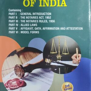 CTJ's Notaries Laws of India by Dr. S. K. Awasthi