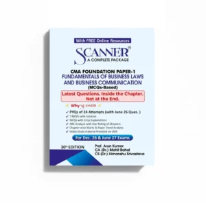 Shuchita Prakashan’s Fundamentals of Business Laws and Business Communication (FBLC) Scanner for CMA Foundation Paper 1 December 2026 Exam