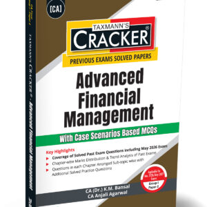 Taxmann’s Advanced Financial Management (AFM) Cracker for CA Final Group I Paper 2 November 2026 Exams