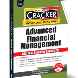 Taxmann’s Advanced Financial Management (AFM) Cracker for CA Final Group I Paper 2 May/September 2026 Exams