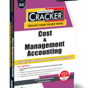 Taxmann’s Cost & Management Accounting (CMA) Cracker for CA Inter Group II Paper 4 May/September 2026 Exams