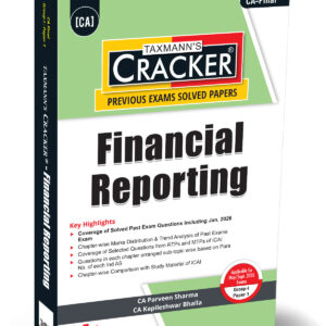 Taxmann’s Financial Reporting (FR) Cracker for CA Final Group I Paper 1 May/September 2026 Exams