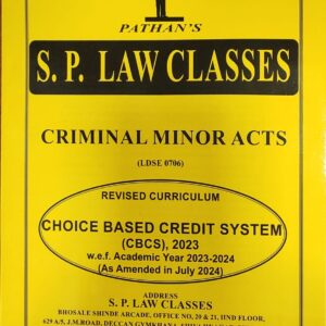 Pathan’s Criminal Minor Acts for BALLB [CBCS 2023]