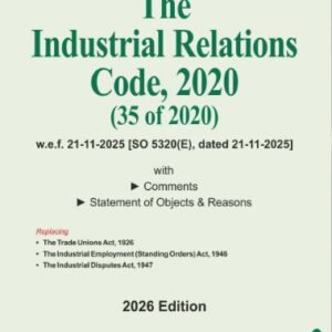 Bharat's The Industrial Relations Code, 2020 Bare Act 2026