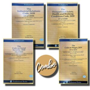 Professional's New Labour Code Bare Act Combo [Edn. 2026]