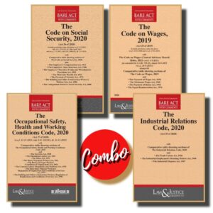 Law & Justice's New Labour Code Bare Act Combo [Edn. 2026]