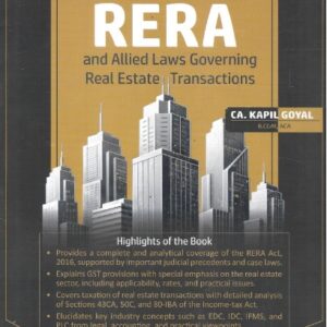 Guide to RERA and Allied Laws Governing Real Estate Transactions by CA Kapil Goyal