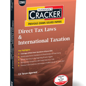 Taxmann’s Direct Tax Laws and International Taxation (DIT) Cracker for CMA Final Group III Paper 15 Dec. 2026 Exam