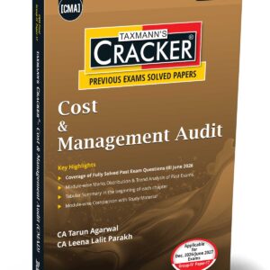 Taxmann’s Cost & Management Audit (CMAD) Cracker for CMA Final Group IV Paper 17 Dec. 2026 Exam