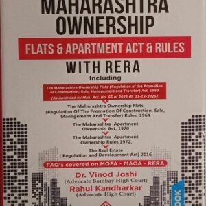 Commentary on Maharashtra Ownership Flats & Apartment Act & Rules with RERA [MOFA]