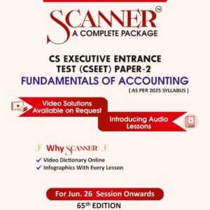 Shuchita Prakashan's Fundamentals of Accounting Scanner for CSEET Paper 2 June 2026 Exam