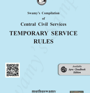 Swamy's CCS Temporary Service Rules 1965