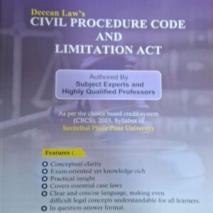 Deccan Law's Civil Procedure Code and Limitation Act [CPC]
