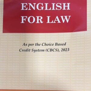 Hind Law House's Handbook On English for Law
