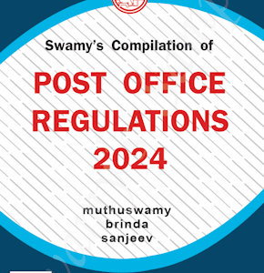 Swamy's Post Office Regulations 2024