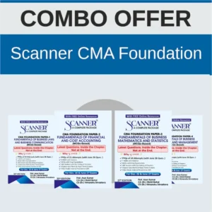 Shuchita Prakashan’s CMA Foundation Scanner Combo For December 2026 Exam