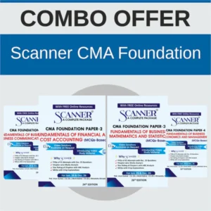 Shuchita Prakashan’s CMA Foundation Scanner Combo For June 2026 Exam