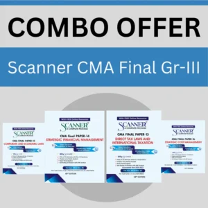 Shuchita Prakashan’s CMA Final Group 3 Scanner Combo For June 2026