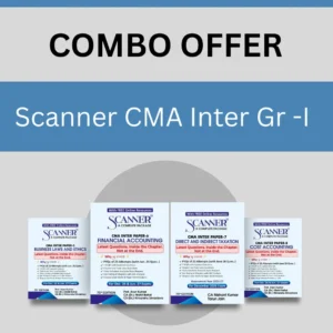 Shuchita Prakashan's CMA Inter Group 1 Scanner Combo For December 2026