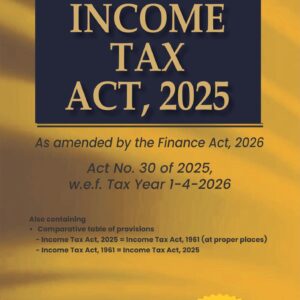 Bharat's Income Tax Act, 2025 [Pocket]