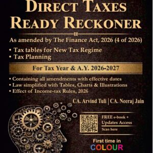 Bharat's Direct Taxes Ready Reckoner 2026 [DTRR]