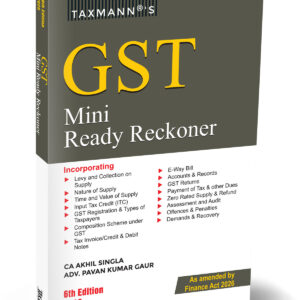 Taxmann's GST Mini Ready Reckoner