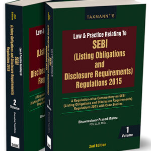 Taxmann's Law & Practice Relating to SEBI [2 Vols.]