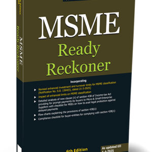 Taxmann's MSME Ready Reckoner