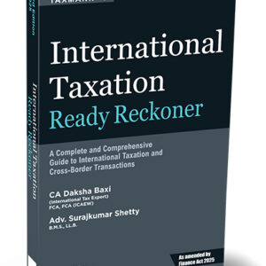 Taxmann's International Taxation Ready Reckoner