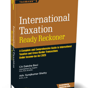 Taxmann's International Taxation Ready Reckoner 2026