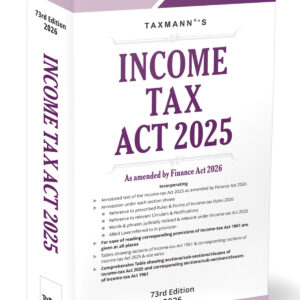 Taxmann's Income Tax Act 2025