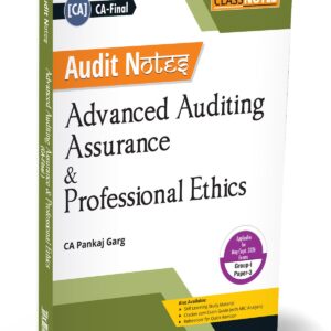 Taxmann's Audit Notes | Advanced Auditing Assurance & Professional Ethics ClassNotes for CA Final May 2026 Exam