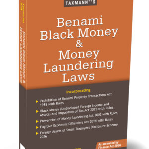 Taxmann's Benami Black Money & Money Laundering Laws