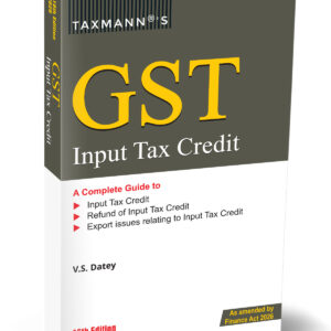 Taxmann's GST Input Tax Credit