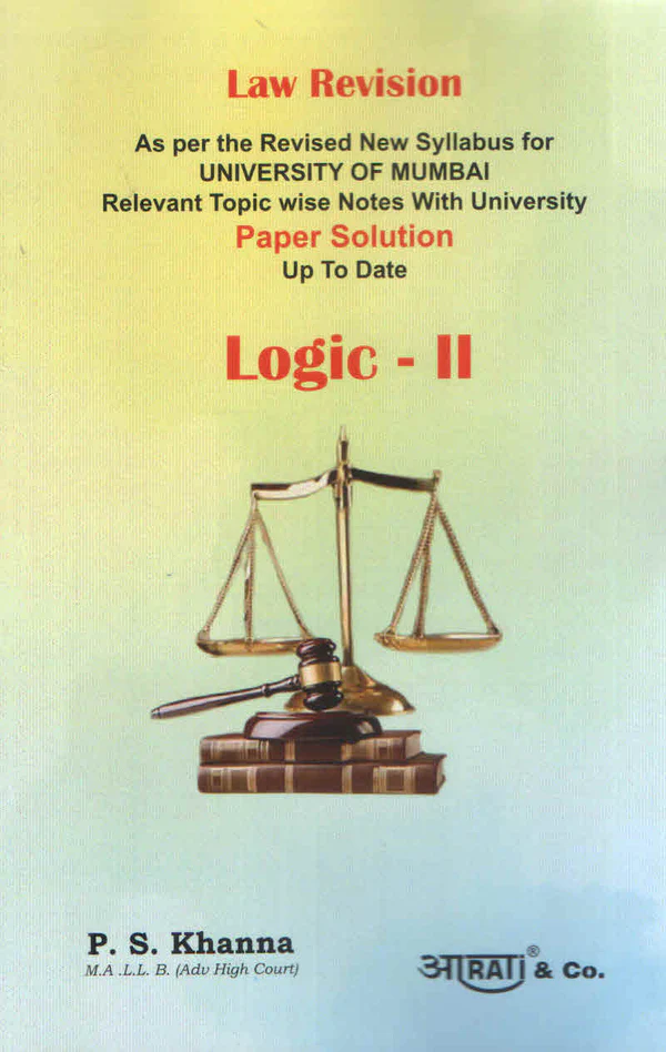 Aarti & Co.’s Logic - II | Law Revision Paper Solution | Free Shipping