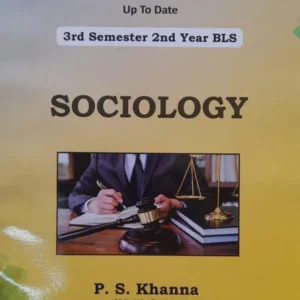 Aarti & Co.’s Sociology | Law Revision Paper Solution for BLS