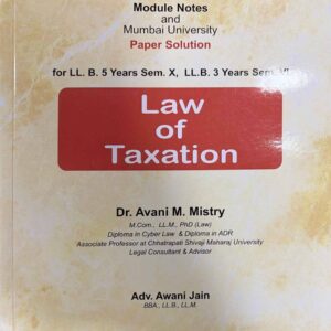 Aarti & Co.'s Law of Taxation | Free Shipping