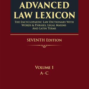 LexisNexis's Advanced Law Lexicon [4 Vols.]