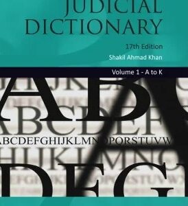 LexisNexis's Judicial Dictionary [2 Vols.]