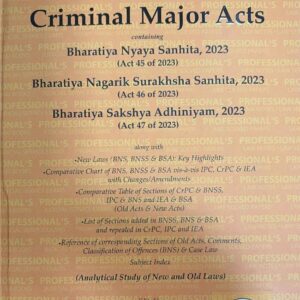 Professional's New Criminal Major Acts
