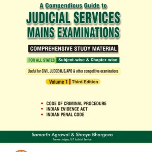 Samarth Agrawal's A Compendious Guide to Judicial Services Mains Examinations Vol. 1 | JMFC
