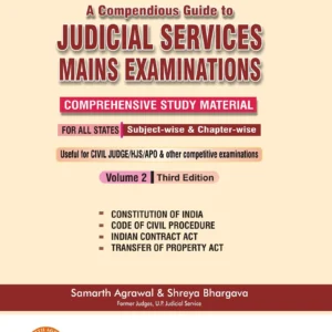 Samarth Agrawal's A Compendious Guide to Judicial Services Mains Examinations Vol. 2 | JMFC