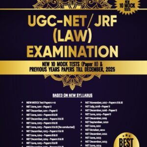 Whitesmann's UGC-NET/JRF (Law) Examination Solved Papers (2011-2025)