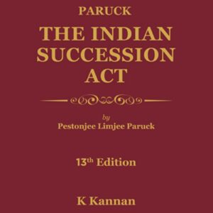 Paruck's The Indian Succession Act